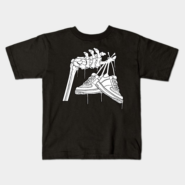 sneaker love to dead Kids T-Shirt by Deduder.store